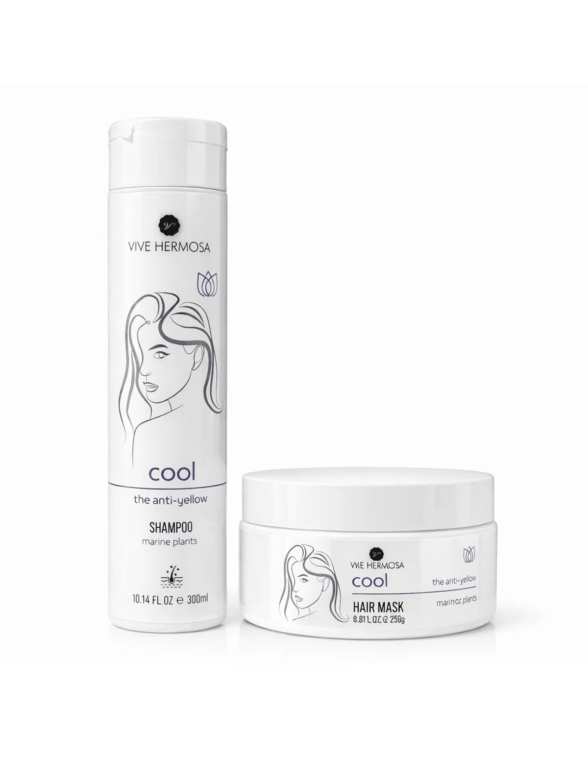 Shampoo y Mascarilla Violeta para Matizar tu Color